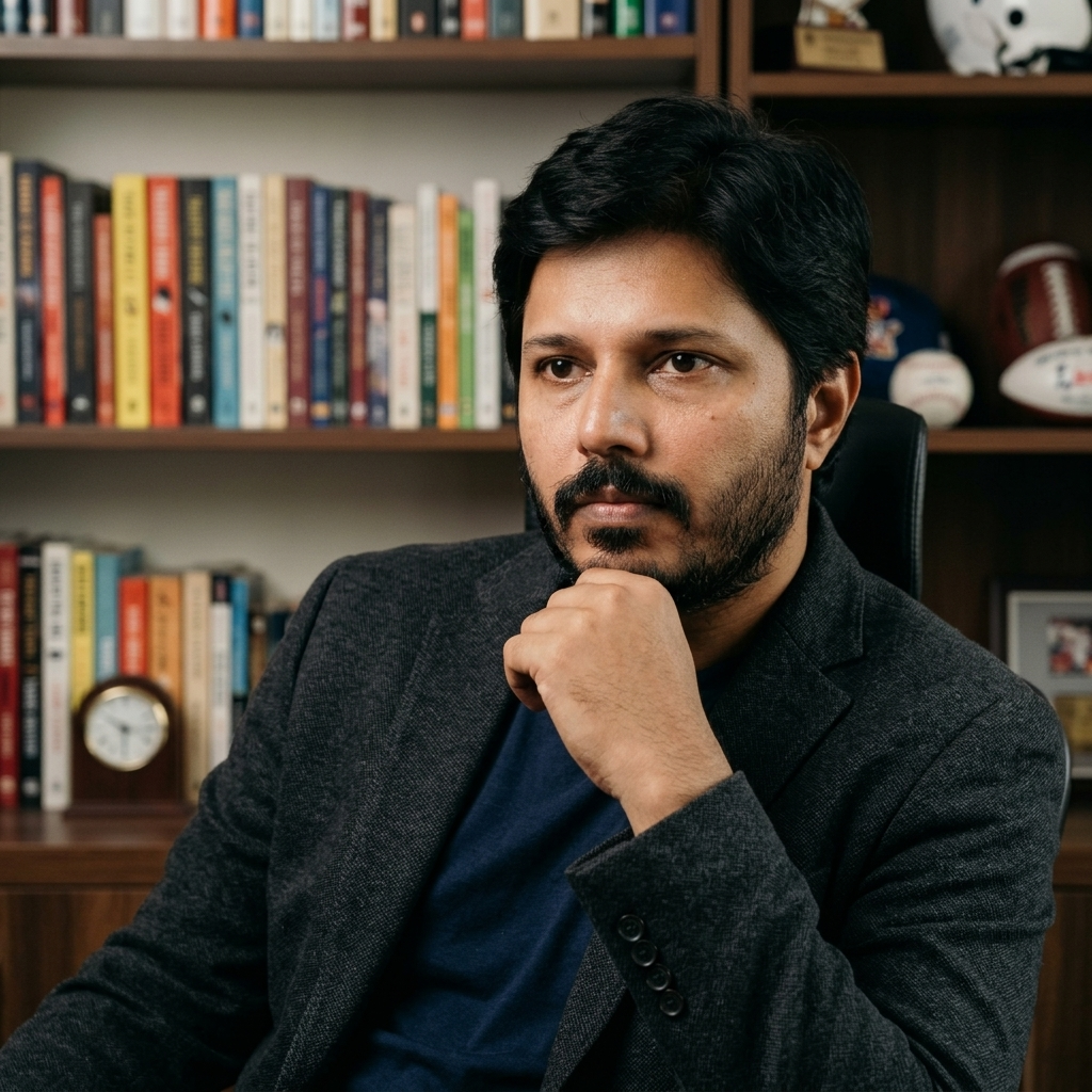 Portrait of Vishal Iyer